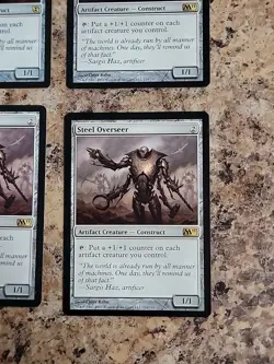 MTG 4X Steel Overseer X4 Core Set 2011 (M11) Magic - SP/NM - Image 5