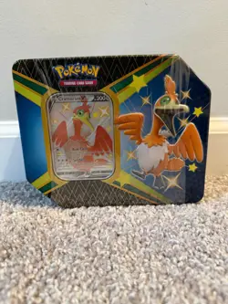 Pokemon Shining Fates Tin CRAMORANT V Factory Sealed New - Image 1
