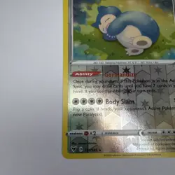 Snorlax Holo Rare SWSH04: Vivid Voltage 131/185 Colorless Reverse Holo Pokemon - Image 4