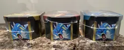 Pokemon Hidden Fates Tin Box Booster Promo Set Raichu Charizard Gyarados 2019 - Image 2