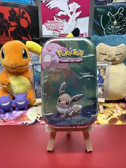 Pokemon TCG Kanto Friends Eevee Mini Tin - Sealed - plus free bonus card🔥 - Image 1