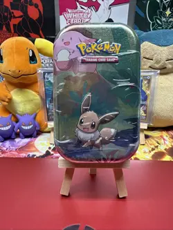 Pokemon TCG Kanto Friends Eevee Mini Tin - Sealed - plus free bonus card🔥 - Image 3