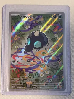 Pokemon TCG Shroodle 149/132 Mega Evolution Secret Rare Near Mint NM English - Image 1