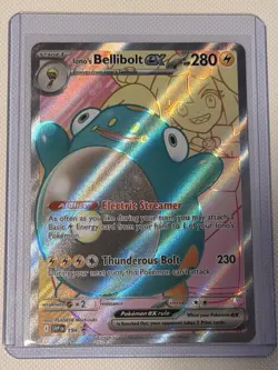 Ionos Bellibolt Ex Promo 194 Pokemon Journey Together Full Art Near Mint - Image 1