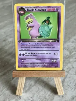 Pokemon TCG Dark Slowbro 29/82 First Edition Team Rocket Regular - NM(-)/LP(+) - Image 1