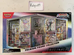 Pokemon TCG Scarlet & Violet Prismatic evolutions Premium Figure collection box - Image 1