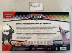 Pokemon TCG Scarlet & Violet Prismatic evolutions Premium Figure collection box - Image 2