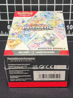 Pokemon TCG Scarlet & Violet Prismatic Evolutions Booster Bundle 6 Booster Packs 820650853210 - Image 4