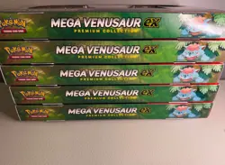 Pokemon TCG Mega Venusaur EX Premium Collection Box ** Sealed Ready To Ship - Image 2