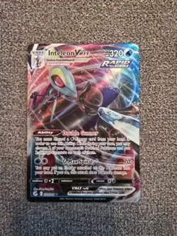 Fusion Strike Inteleon VMAX 079/264 Holo Ultra Rare Pokemon TCG - Image 1