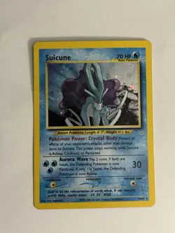 Nintendo Suicune 14/64 Neo Revelation Holo Rare 70 HP Pokemon TCG - Image 1