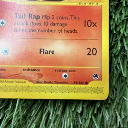 Pokemon TCG Charmander Expedition 97/165 Regular Common MP - Image 2