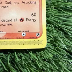Arcanine 15/100 Non Holo Rare Pokemon EX Sandstorm MP - Image 2