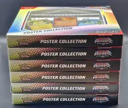 Pokemon Prismatic Evolutions Poster Collection Box *FACTORY SEALED NEW* - Image 1