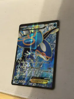 Pokemon TCG Kyogre EX Holo Full Art Primal Clash 148/160 - Image 1