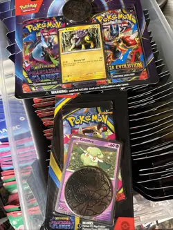 Pokemon Mega Evolution Phantasmal Flames Blister Lot! 65 phantasmal 7 duos - Image 1