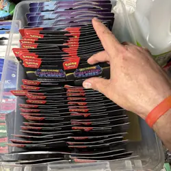 Pokemon Mega Evolution Phantasmal Flames Blister Lot! 65 phantasmal 7 duos - Image 2