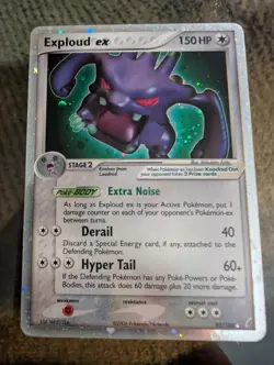 Pokemon Exploud ex Crystal Guardians Ultra Rare Holo 150 HP 92/100 Pokemon TCG - Image 1