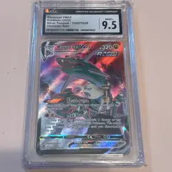 CGC 9.5 Rayquaza VMAX (#TG20/TG30) / 2022 Pokemon Silver Tempest - Image 1