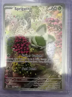 Pokemon TCG Sprigatito Scarlet & Violet - Paldea Evolved 196/193 Holo... - Image 1