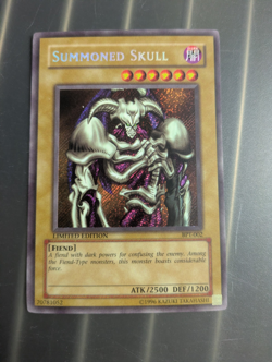 Summoned Skull BPT-002 Secret Rare Limited Edition Yu-Gi-Oh Light Played VLP - Image 1