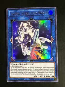 DUOV-EN025 Yuki-Onna, The Absolute Zero Mayakashi Ultra Rare 1st Edition Yugioh - Image 1