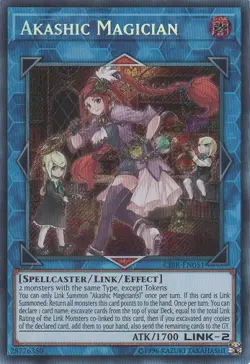 1x (HP) Akashic Magician - CIBR-EN051 - Secret Rare - Unlimited Edition YuGiOh - Image 1