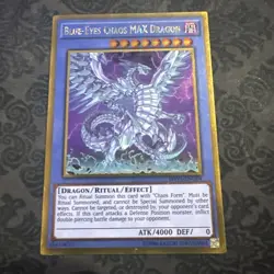 Blue-Eyes Chaos MAX Dragon - MVP1-ENG04 - Gold Rare - Unlimited Edition - Image 1