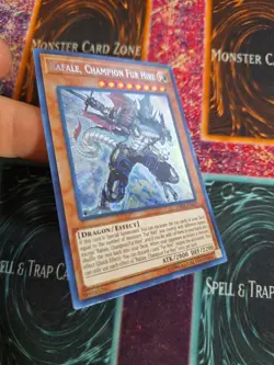 Yu-Gi-Oh! TCG Rafale, Champion Fur Hire DASA-EN023 Secret Rare 1st Edition NM - Image 2