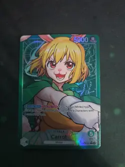 One Piece CCG Carrot OP08-021 Two Legends Alt Art Leader English Edition - Image 1