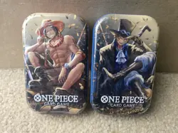 One Piece Tin Pack Set Vol 2 OP-13 Factory Sealed (2 Tins) - Image 1