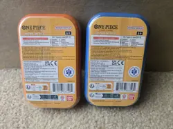 One Piece Tin Pack Set Vol 2 OP-13 Factory Sealed (2 Tins) - Image 2