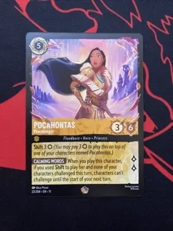 Pocahontas Peacekeeper 22/204 Legendary Winterspell Lorcana Disney English NM - Image 1