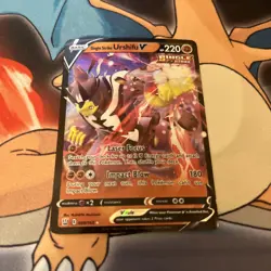 Pokemon TCG Single Strike Urshifu V Battle Styles 085/163 Ultra Holo Rare - Image 1
