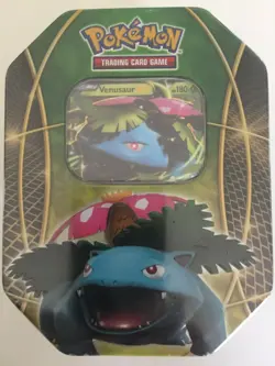 Pokemon TCG 2016 Power Beyond Venusaur-EX Tin Set New & Factory Sealed - Image 1