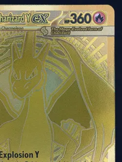 Mega Charizard Y ex ASC EN 294/217 GOLD Hyper Rare Pokemon Ascended Heroes - Image 4