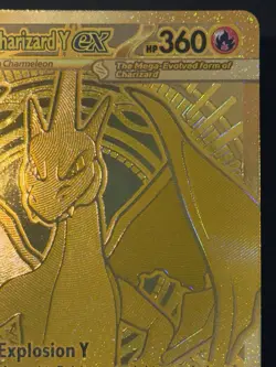 Mega Charizard Y ex ASC EN 294/217 GOLD Hyper Rare Pokemon Ascended Heroes - Image 5