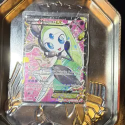 Pokemon Meloetta EX Full Art Ultra Rare RC25/RC25 Psychic Legendary Treasures - Image 1