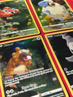 Pokemon Crown Zenith Galarian Gallery 4 Lot NM - Bidoof, Mareep, Paras, Duskull - Image 3