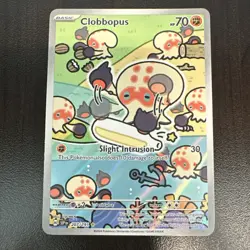 Pokemon TCG Clobbopus 207/191 Sv08: Surging Sparks Illustration Rare Holo 70HP - Image 1