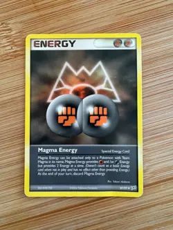 Pokemon TCG: Magma Energy 87/95 EX Team Magma vs Team Aqua - LP - Image 1