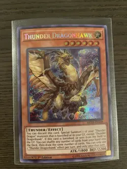 Thunder Dragonhawk - MP19-EN168 - Prismatic Secret Rare - NM Yugioh - Image 1