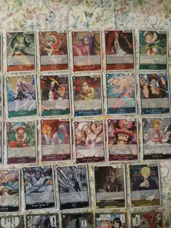 One Piece TCG Japanese Lot ×43 Foils And Leaders (No Duplicates) - Image 3