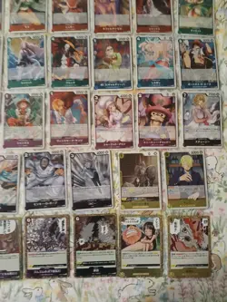 One Piece TCG Japanese Lot ×43 Foils And Leaders (No Duplicates) - Image 5