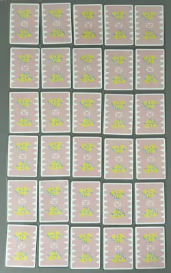 Wrenny Moo Complete Set of Commons 1-30 Tygadu Anime Custom Trading Card Lot NM - Image 2