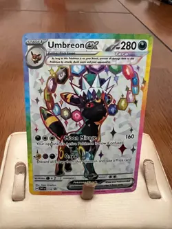 Pokemon Card Umbreon ex 176 SV Scarlet and Violet Promo Holo - Image 1