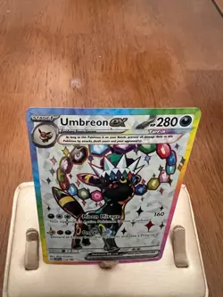 Pokemon Card Umbreon ex 176 SV Scarlet and Violet Promo Holo - Image 2