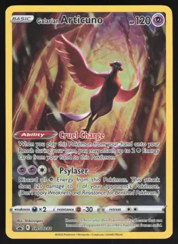 Galarian Articuno Promo SWSH: Sword & Shield Promo Cards SWSH282 NM - Image 1