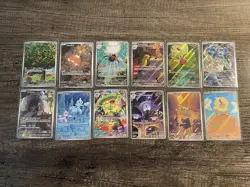 50 Card Pokemon TCG Lot IR, EX, Full Art, Masterball, Promo - Image 4