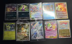 Pokemon Card Lot Of 10 2 SEALED PROMOS PRISMATIC EEVEE/ JOURNEY STAMP RESHIRAM - Image 1